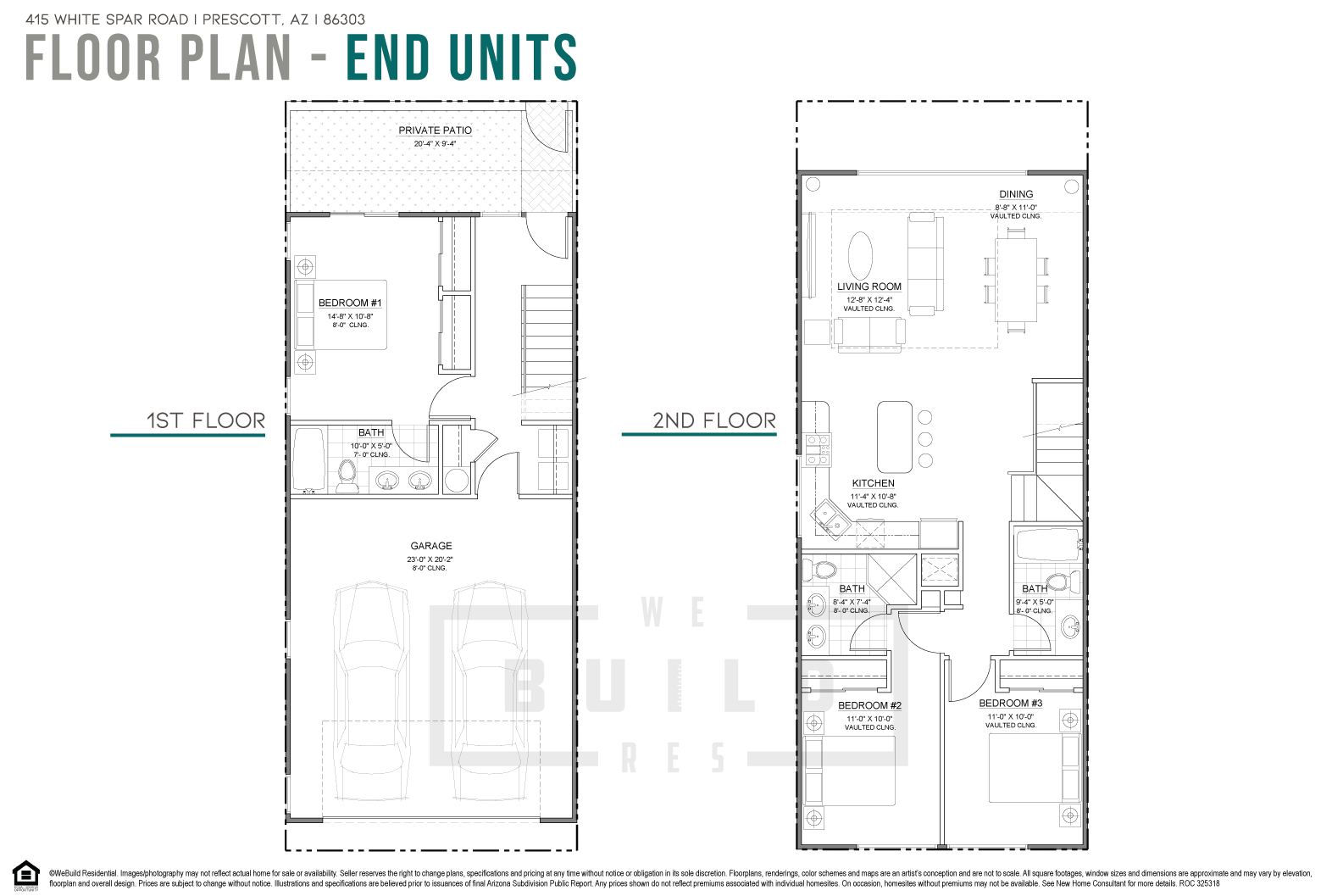 Floorplan - End Units
